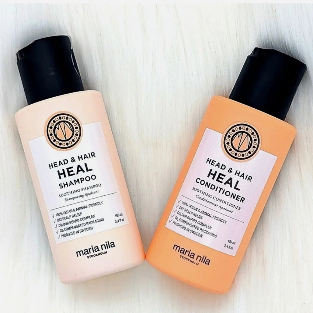 🌿 MARIA NILA Head & Hair Heal Shampoo & Conditioner Duo Set - 3.4 oz Travel Size - Picture 2 of 10